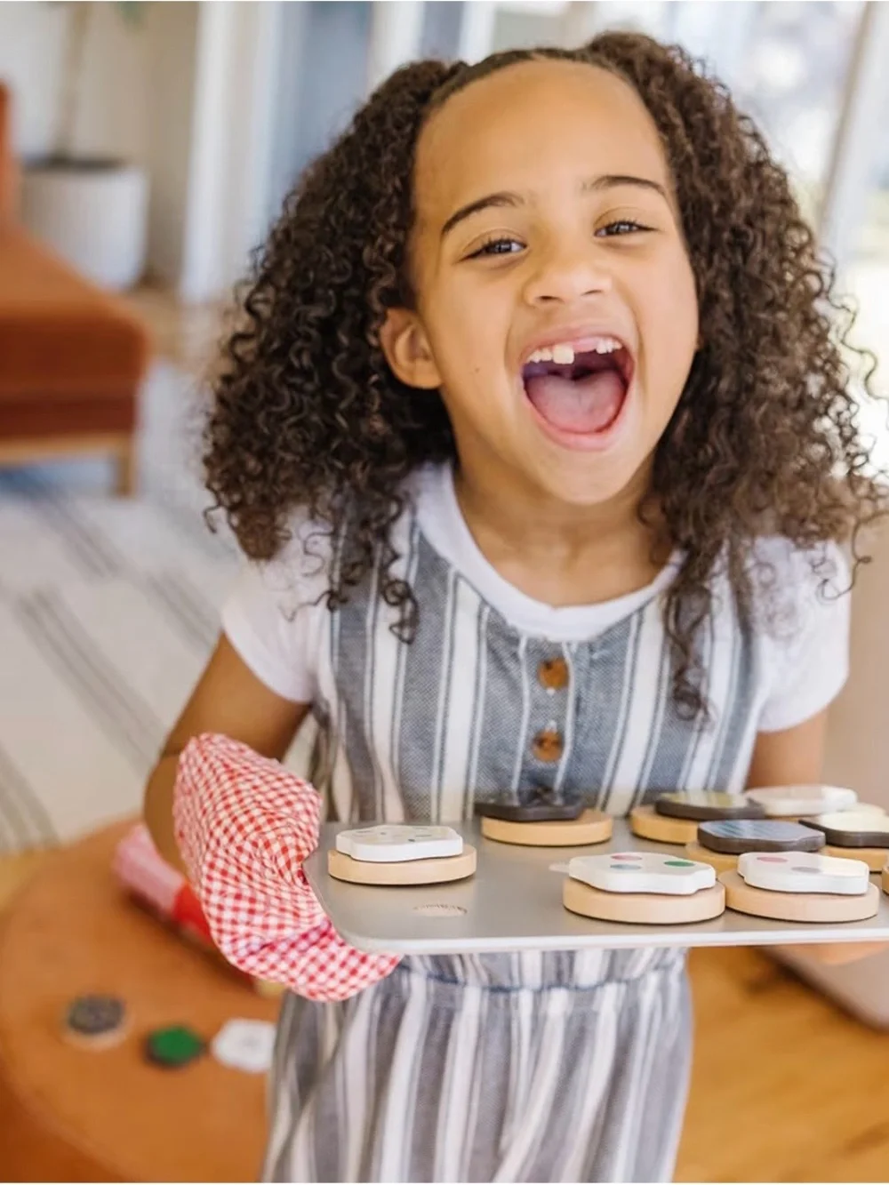Melissa & Doug Wooden/Velcro stick Cookie Play Set - NEW